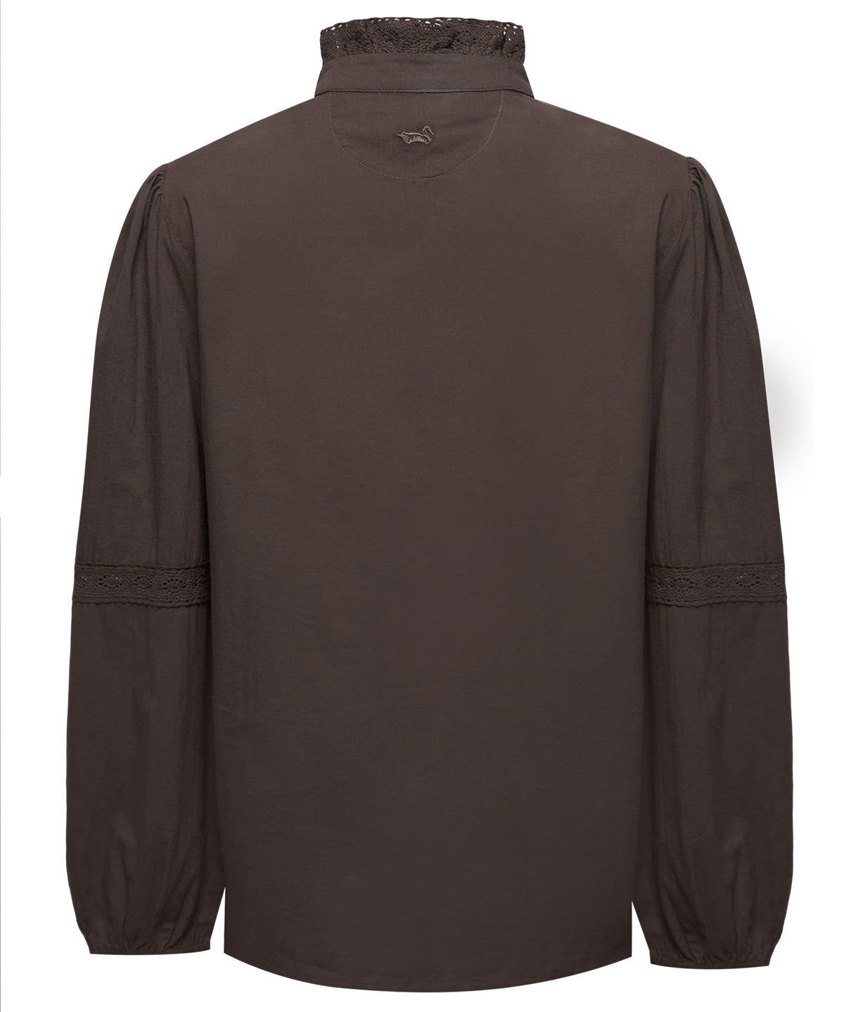 Blusa Algodón Orgánico Mujer Camelia Café Rockford
