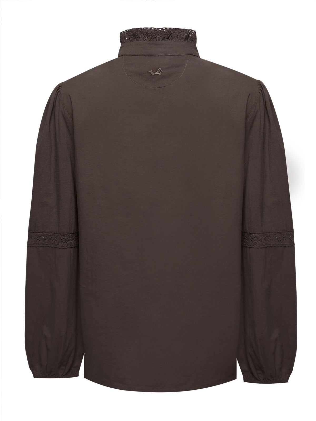 Blusa Algodón Orgánico Mujer Camelia Café Rockford