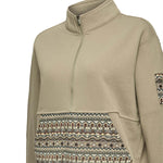 Polerón Algodón Orgánico Mujer Lika Café Rockford