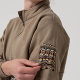 Polerón Algodón Orgánico Mujer Lika Café Rockford