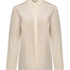 Blusa Seda Mujer Rose Blanco Rockford