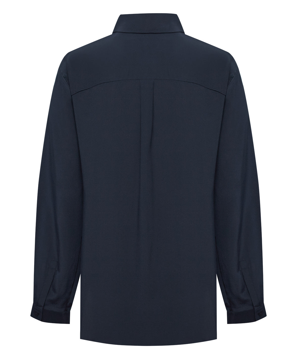 Blusa Seda Mujer Rose Azul Rockford