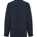 Blusa Seda Mujer Rose Azul Rockford