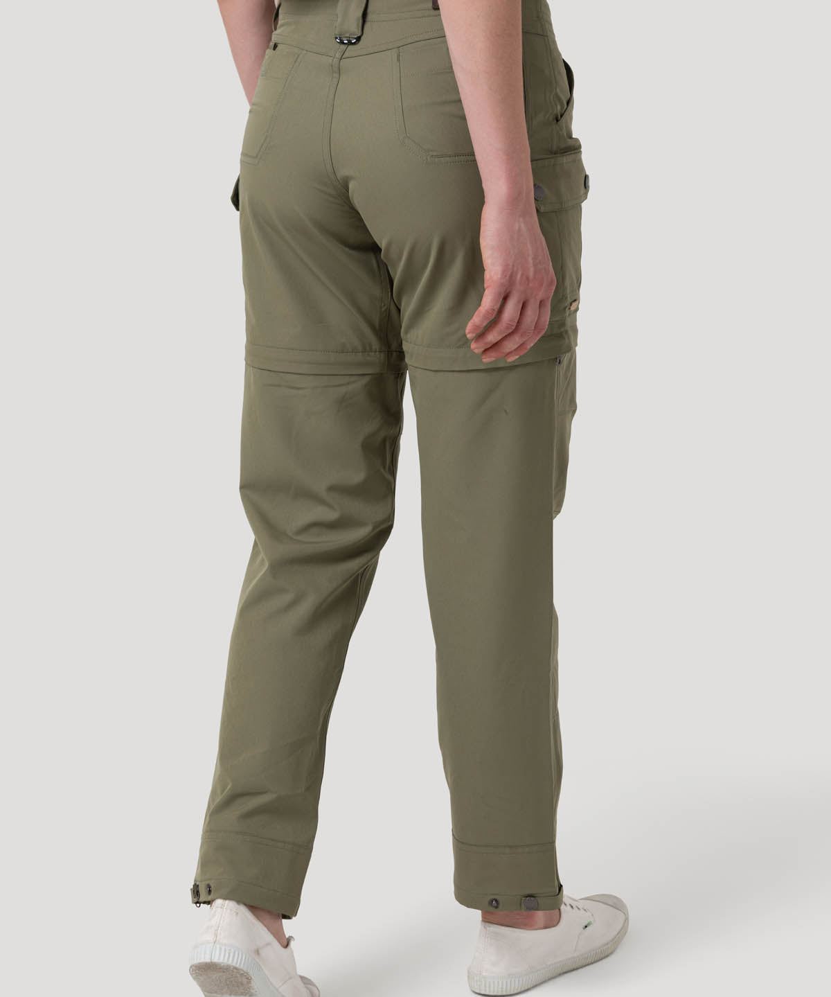 Pantalón Poliéster Reciclado Mujer Desmontable Verde Rockford