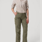 Pantalón Poliéster Reciclado Mujer Desmontable Verde Rockford