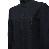 Blusa Algodón Orgánico Mujer Petunia Azul Rockford