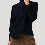 Blusa Algodón Orgánico Mujer Petunia Azul Rockford