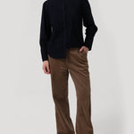 Blusa Algodón Orgánico Mujer Petunia Azul Rockford