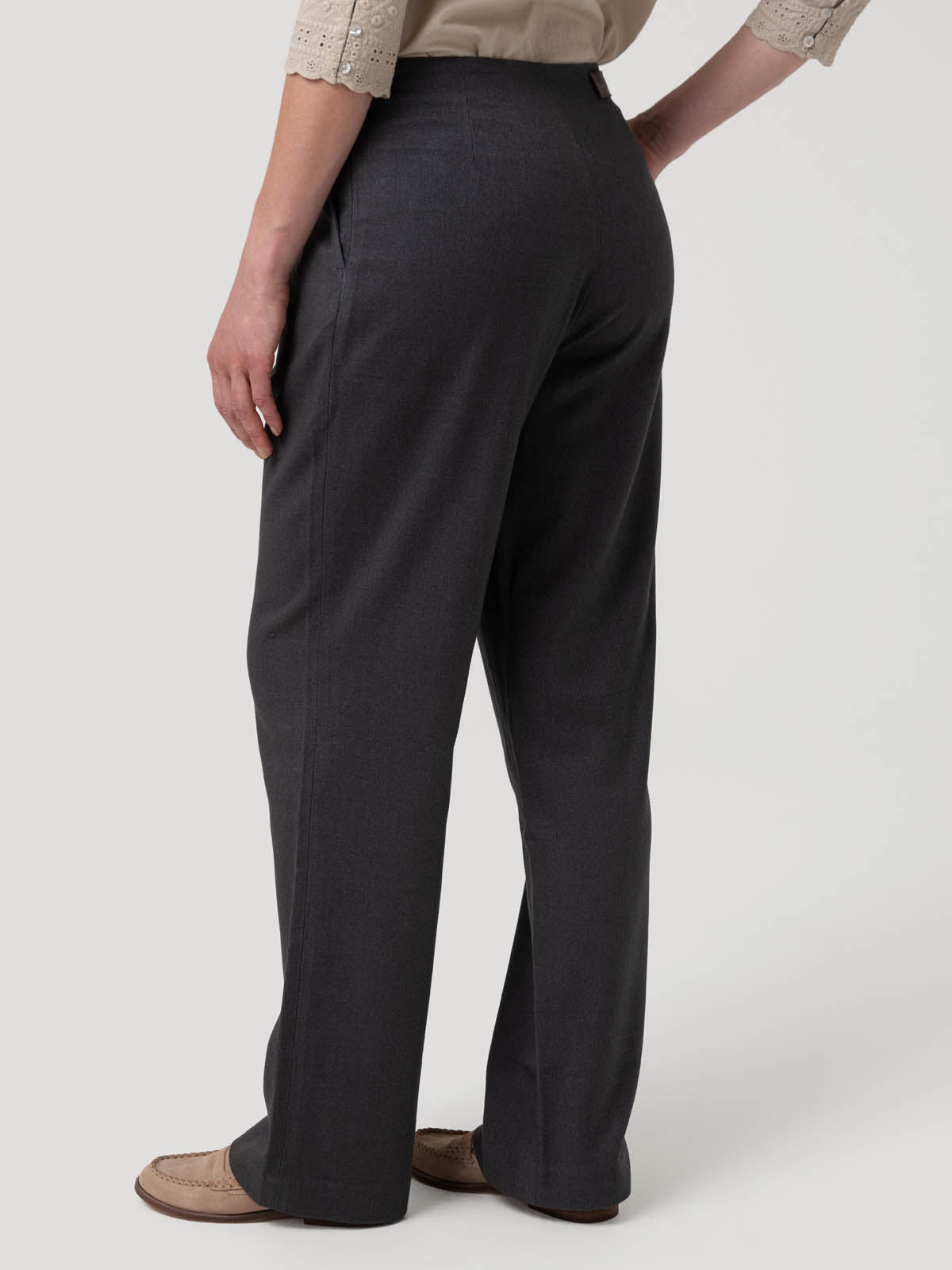 Pantalón Poliéster Reciclado Mujer Hornacal Gris Rockford