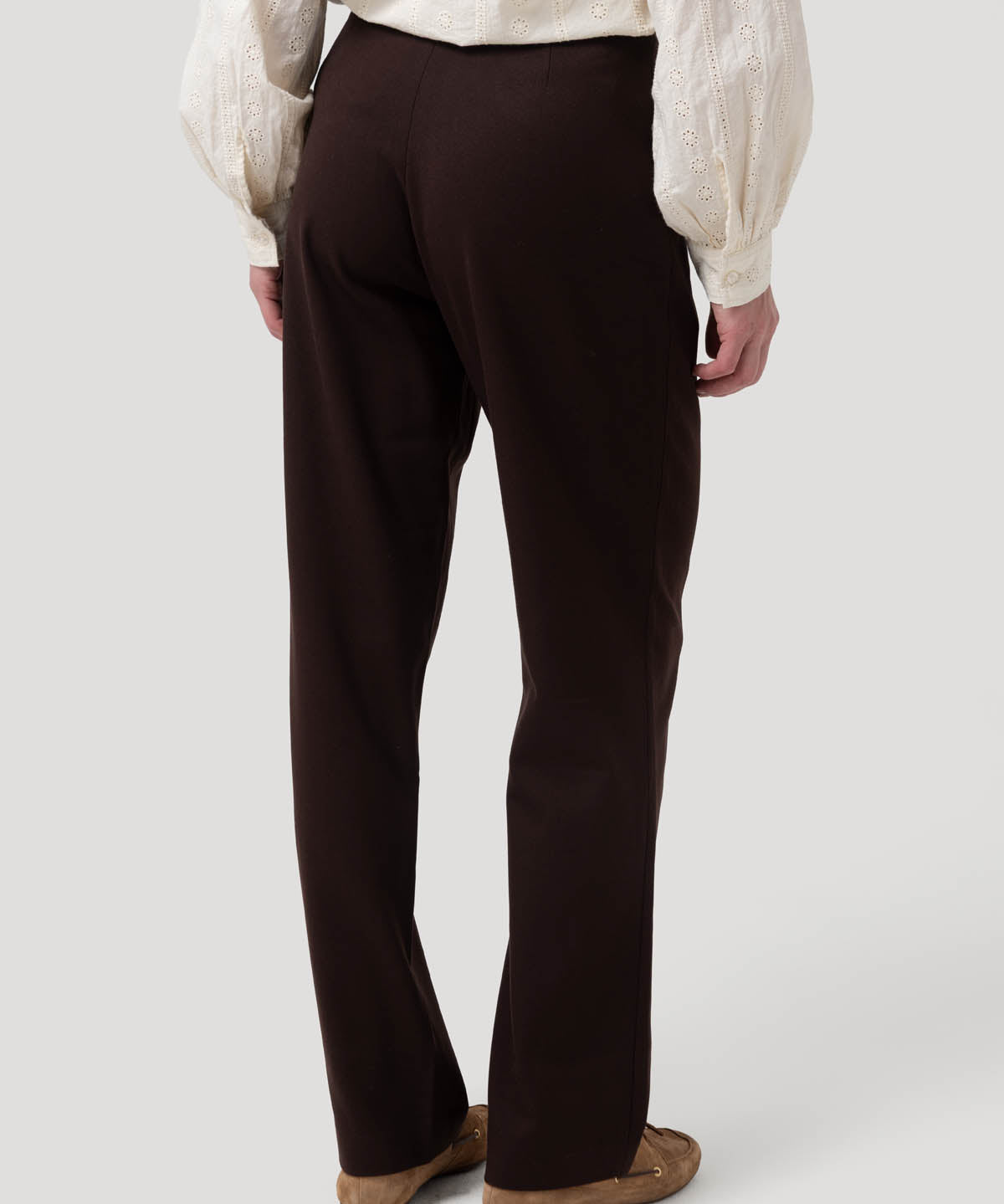 Pantalón Poliéster Reciclado Mujer Hornacal Café Rockford