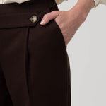 Pantalón Poliéster Reciclado Mujer Hornacal Café Rockford