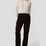 Pantalón Poliéster Reciclado Mujer Hornacal Café Rockford