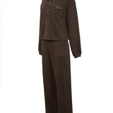 Conjunto Bambu Mujer Olea Café Rockford