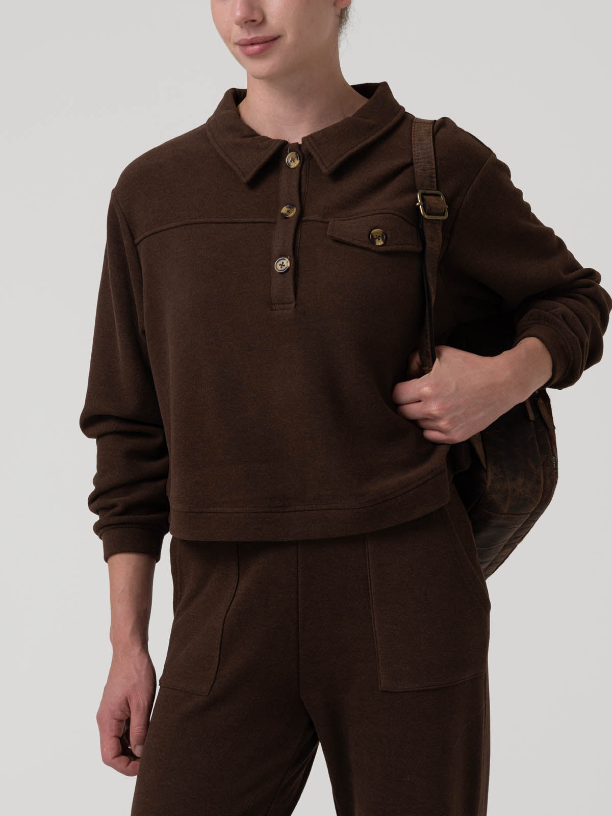 Conjunto Bambu Mujer Olea Café Rockford