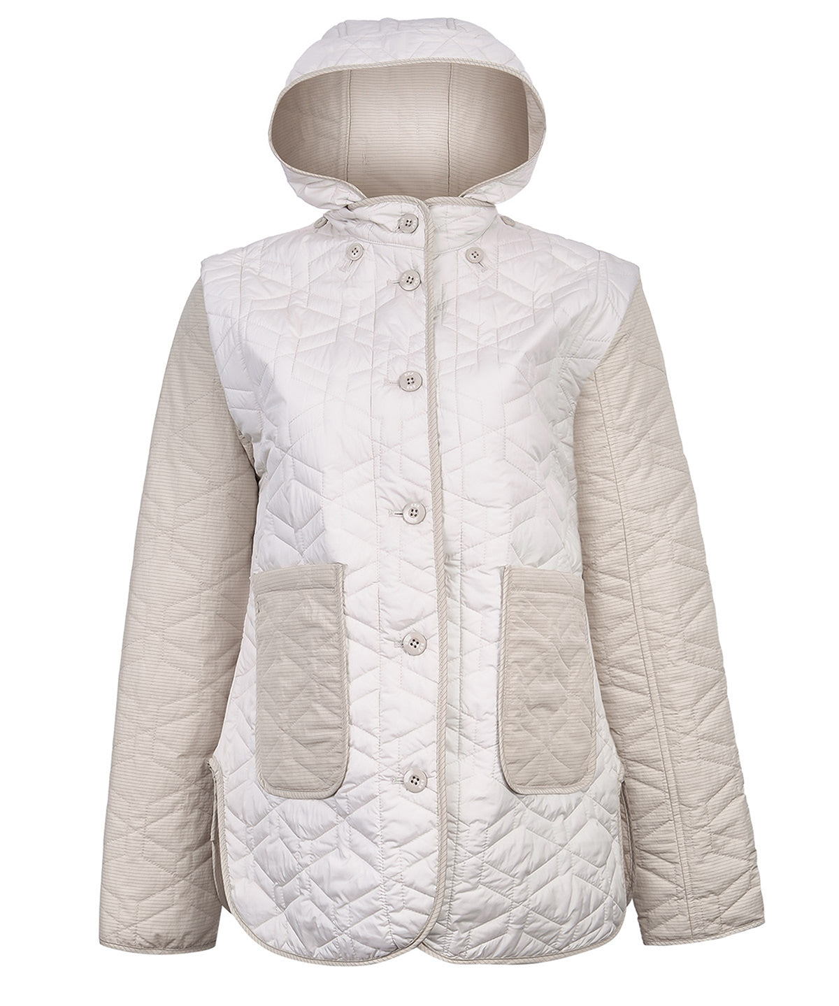 Parka Water Resistant Mujer Sants Beige Rockford