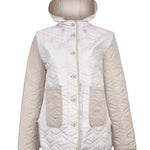 Parka Water Resistant Mujer Sants Beige Rockford