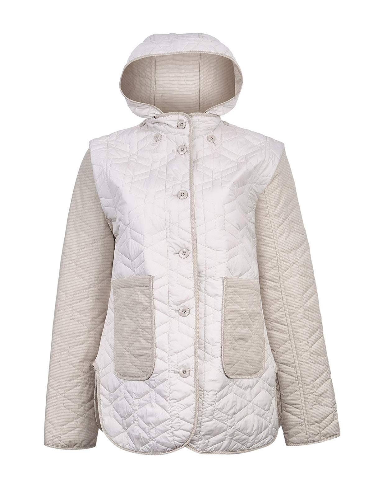 Parka Water Resistant Mujer Sants Beige Rockford