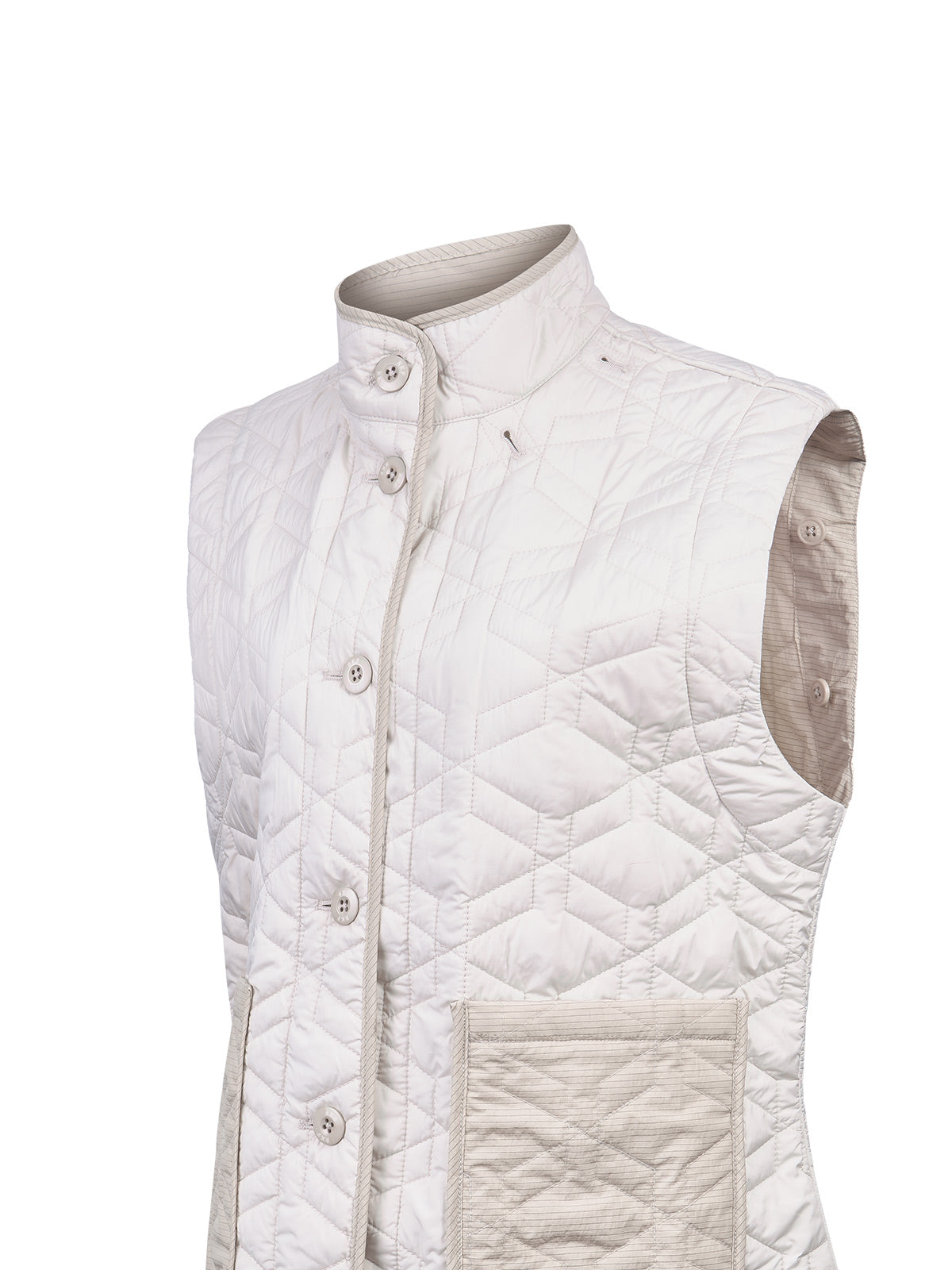 Parka Water Resistant Mujer Sants Beige Rockford