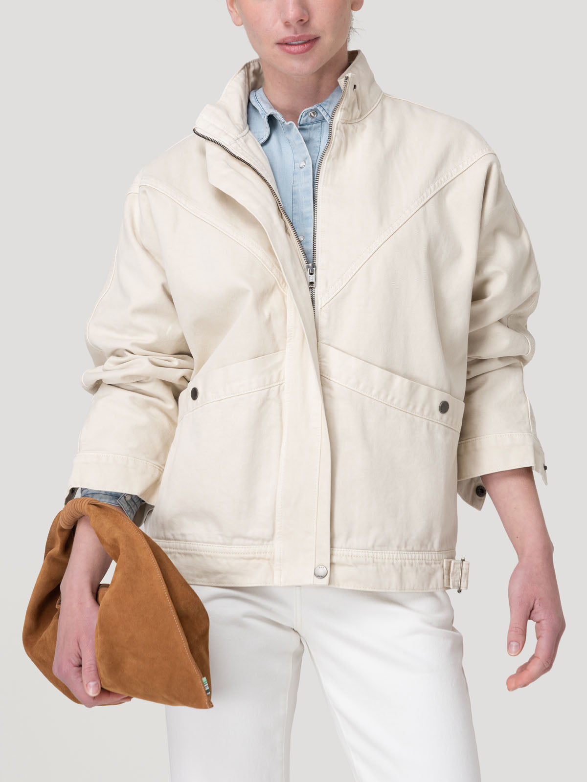 Chaqueta Algodón Mujer Otter Beige Rockford