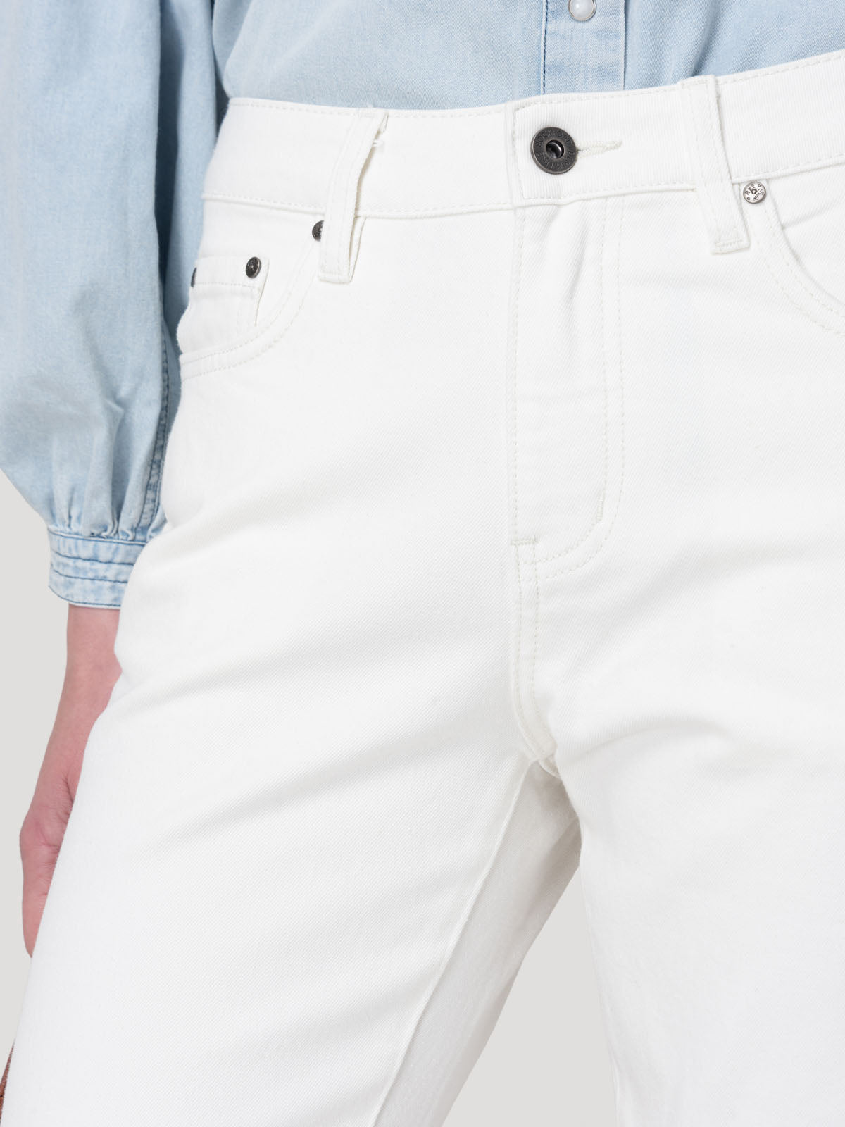 Jeans Fibras Recicladas Mujer Botanica Beige Rockford