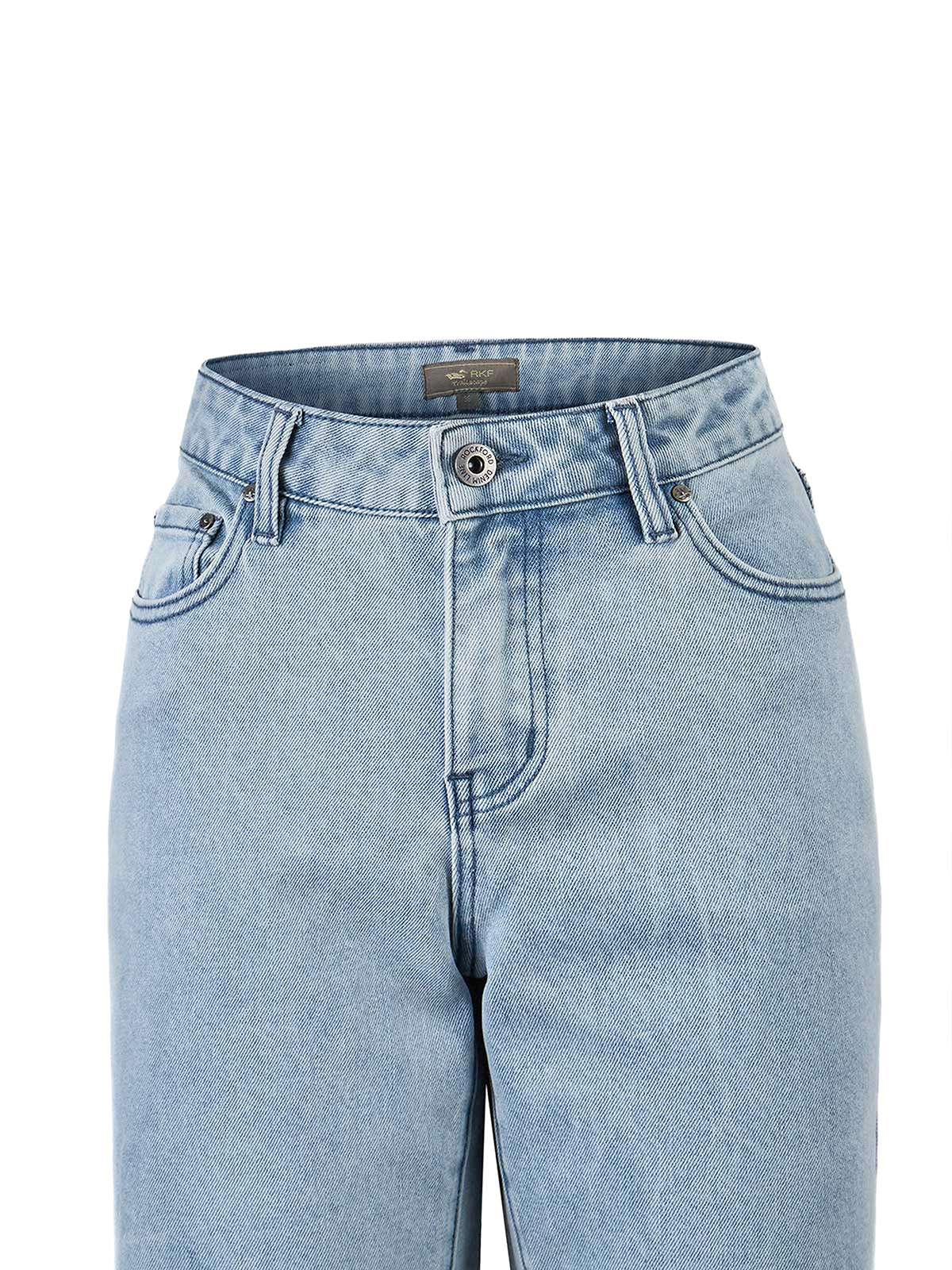 Jeans Fibras Recicladas Mujer Botanica Azul Rockford