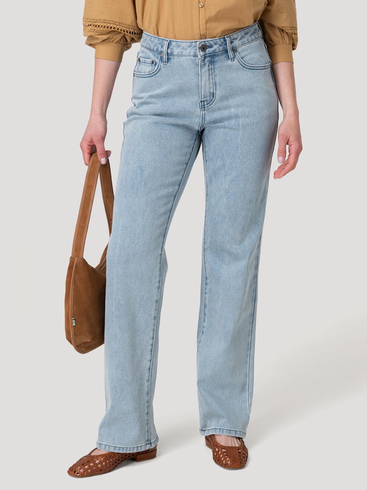 Jeans Fibras Recicladas Mujer Botanica Azul Rockford