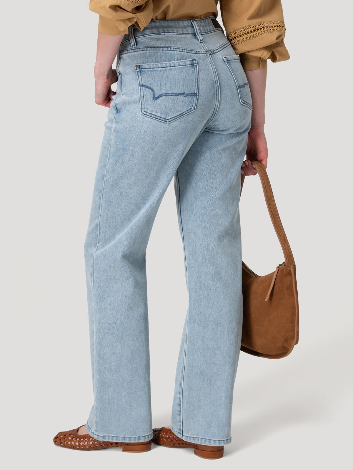 Jeans Fibras Recicladas Mujer Botanica Azul Rockford