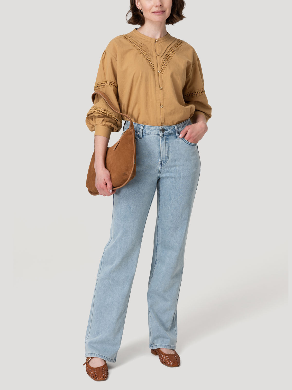 Jeans Fibras Recicladas Mujer Botanica Azul Rockford