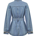Chaqueta Algodón Mujer Mallow Azul Rockford