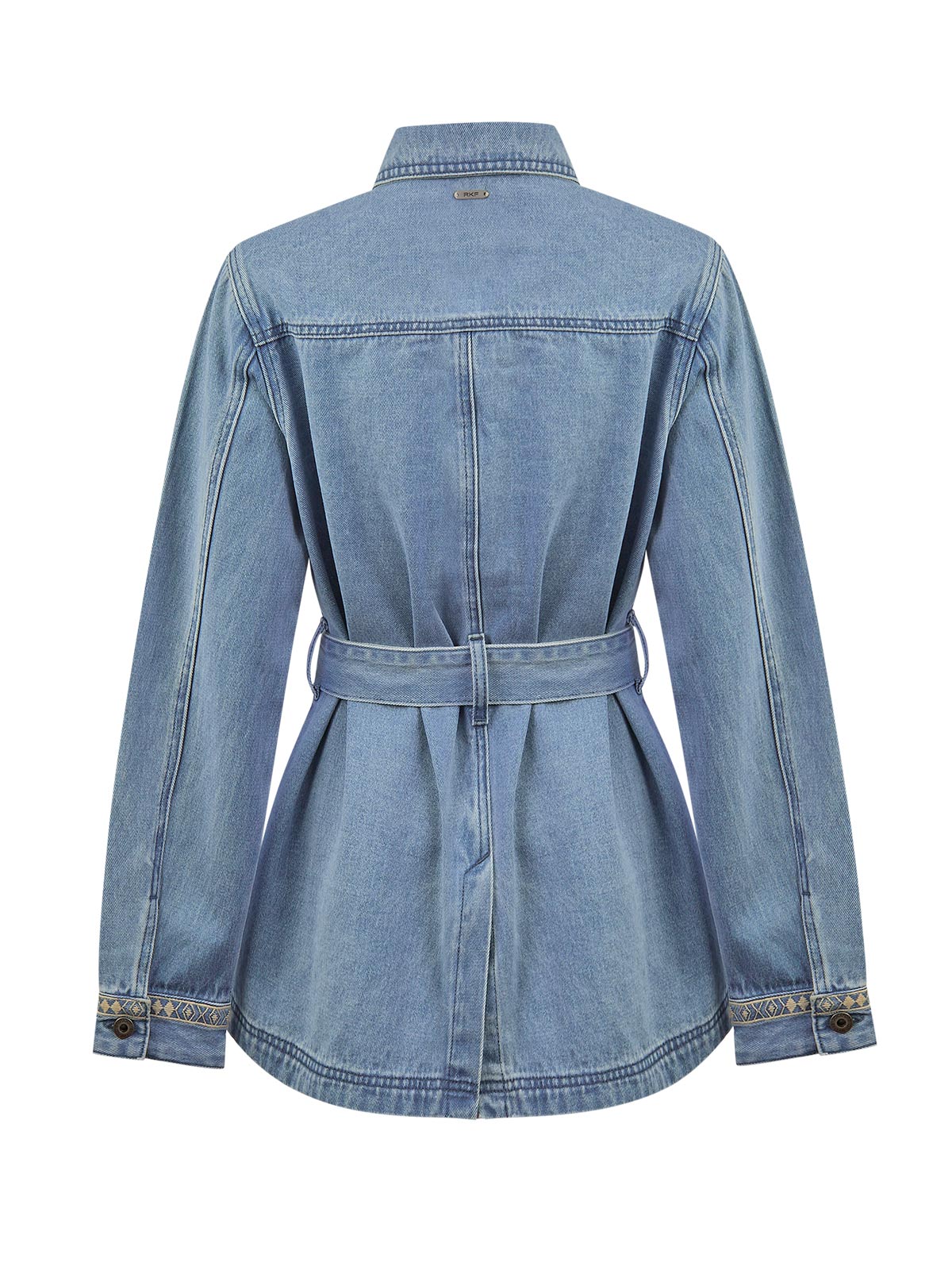 Chaqueta Algodón Mujer Mallow Azul Rockford