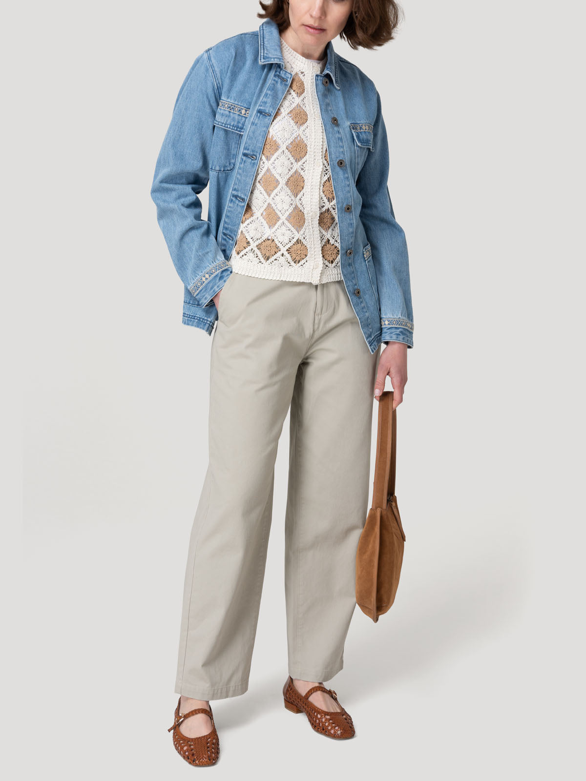 Chaqueta Algodón Mujer Mallow Azul Rockford