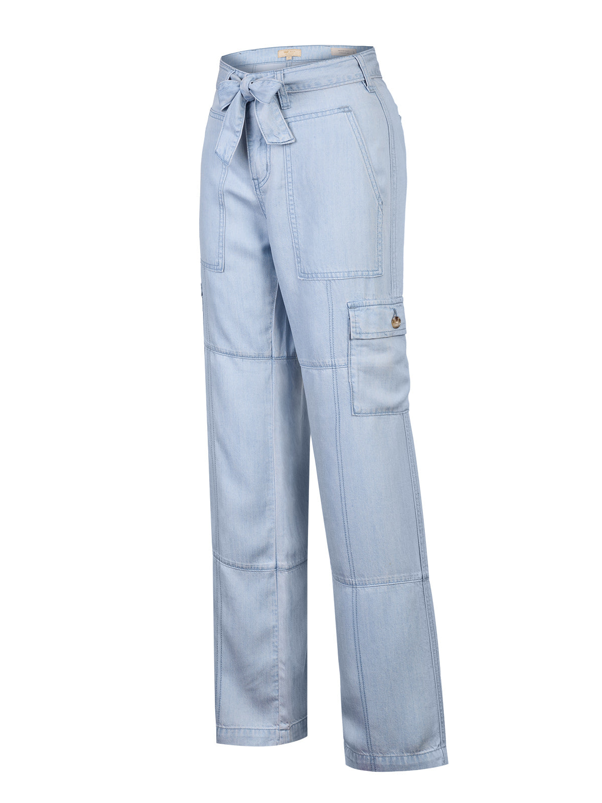 Jeans Tencel Mujer Milo Celeste Rockford