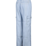 Jeans Tencel Mujer Milo Celeste Rockford
