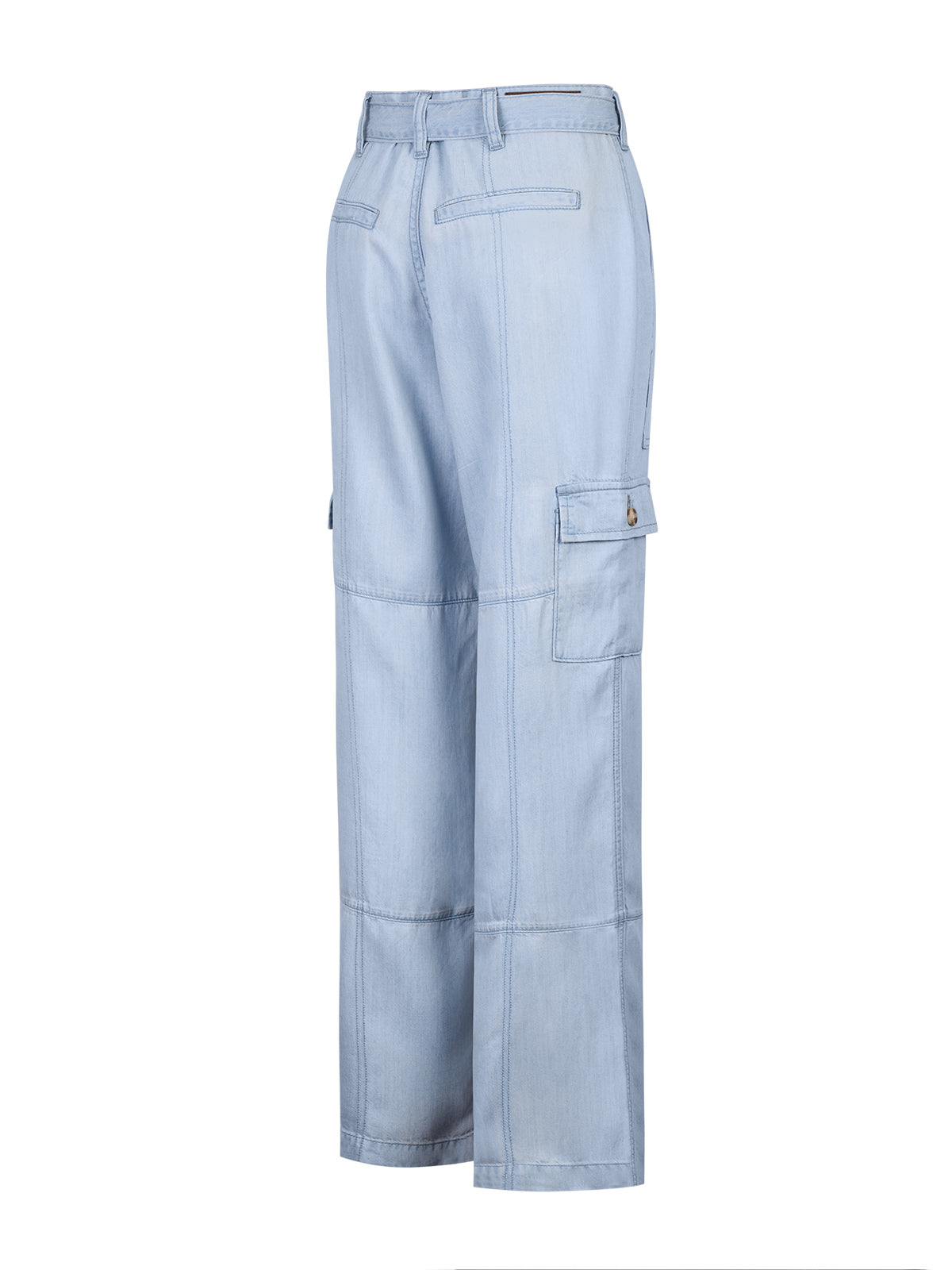Jeans Tencel Mujer Milo Celeste Rockford