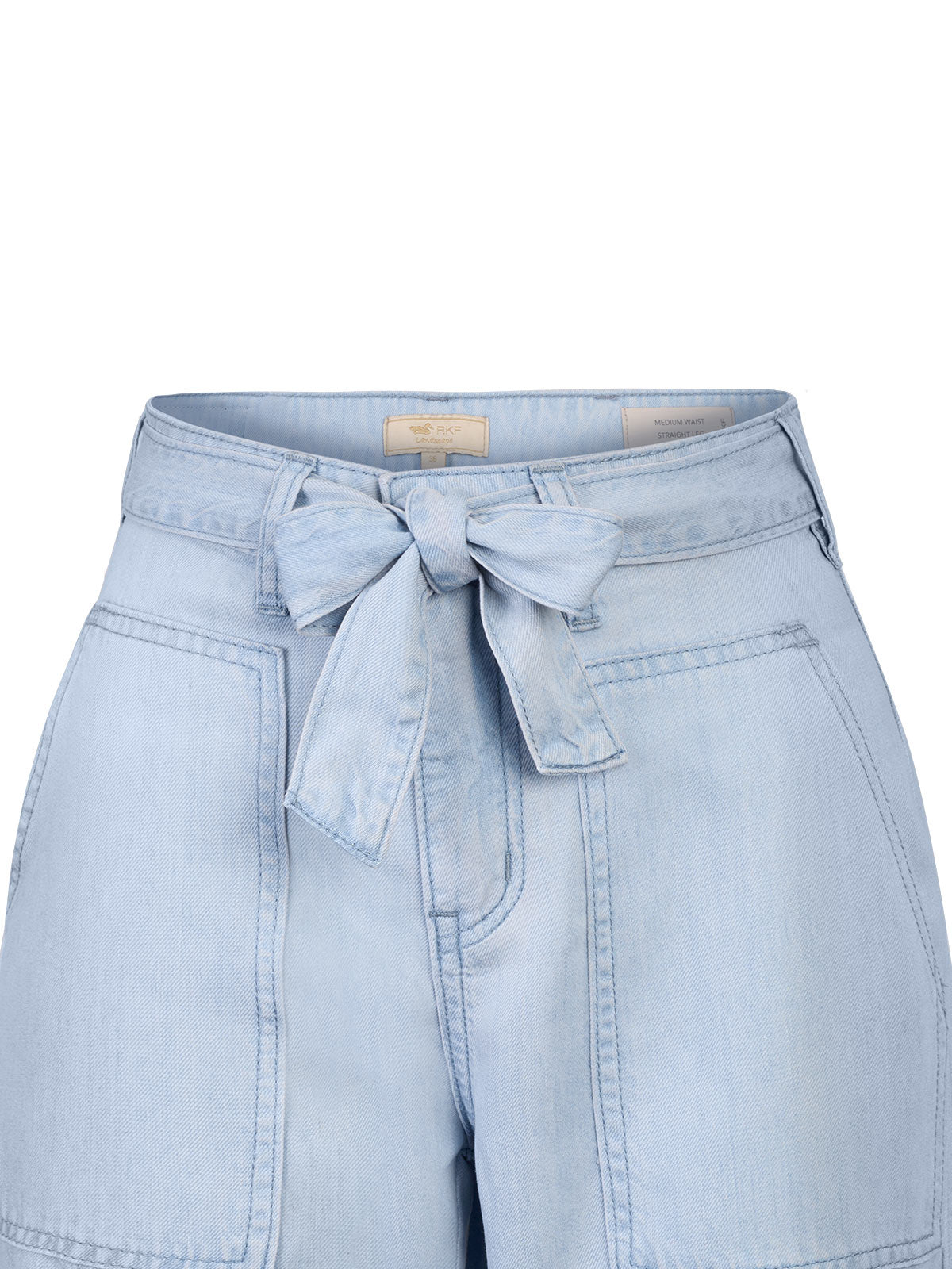Jeans Tencel Mujer Milo Celeste Rockford