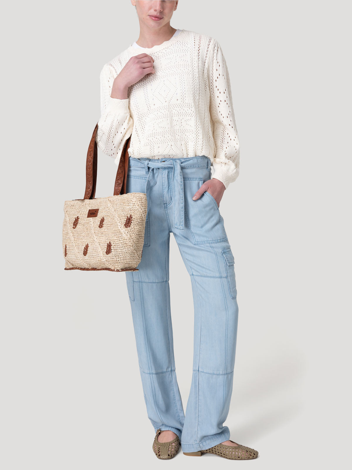 Jeans Tencel Mujer Milo Celeste Rockford