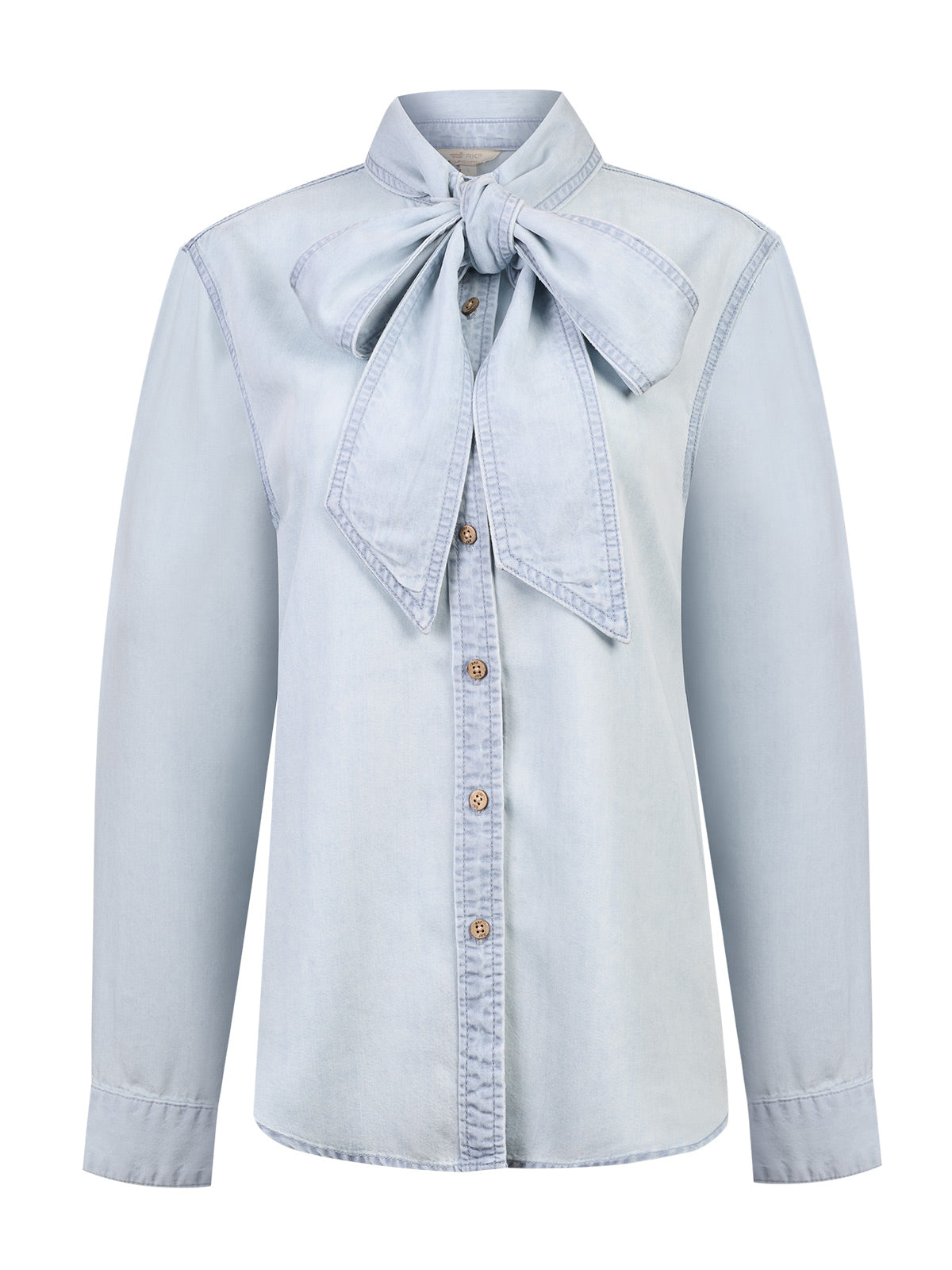 Blusa Tencel Mujer Oleo Celeste Rockford