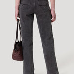 Jeans Fibras Recicladas Mujer Roots Gris Rockford