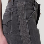 Jeans Fibras Recicladas Mujer Roots Gris Rockford