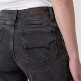 Jeans Fibras Recicladas Mujer Roots Gris Rockford
