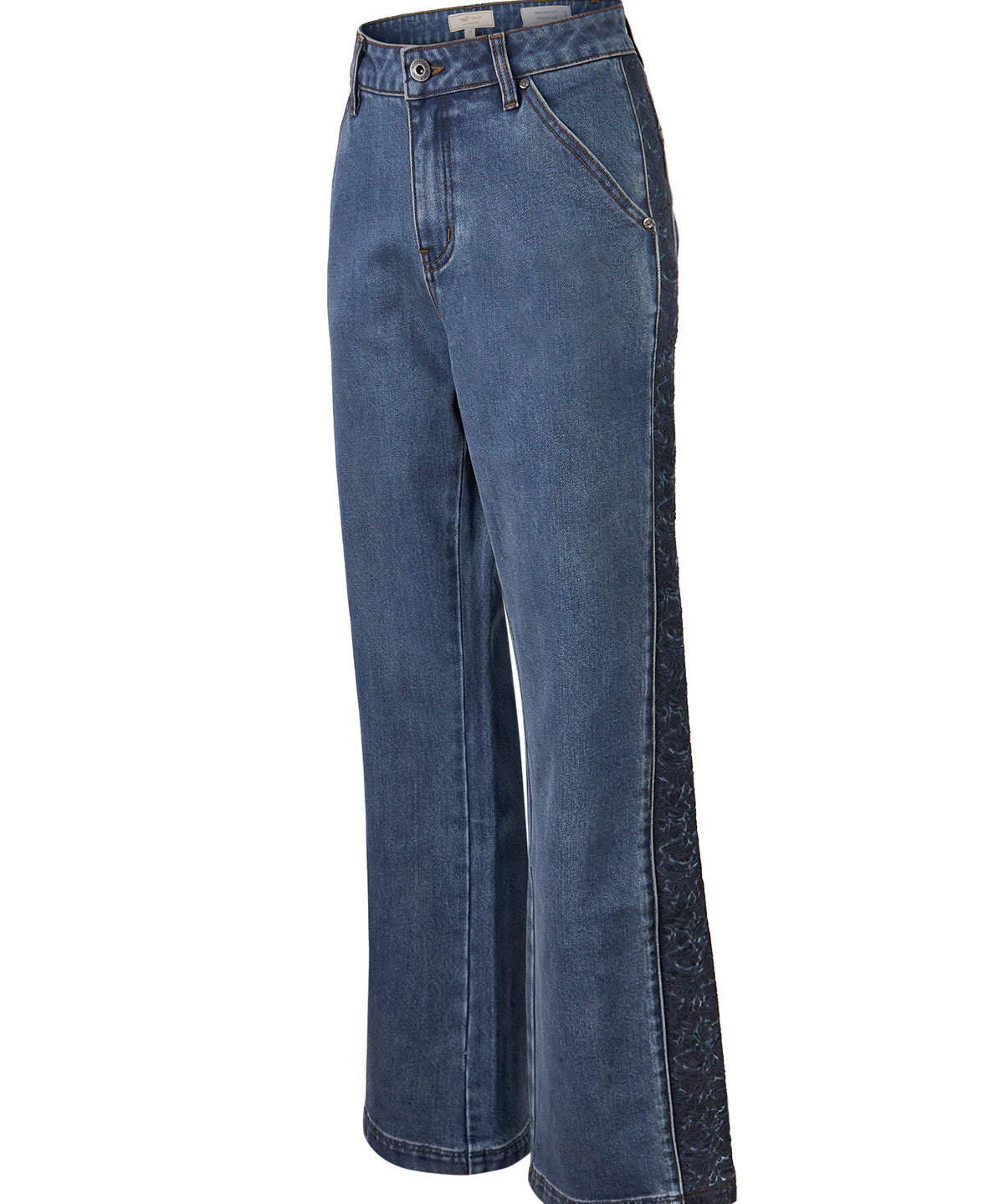 Jeans Fibras Recicladas Mujer Roots Azul Rockford