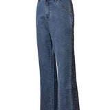Jeans Fibras Recicladas Mujer Roots Azul Rockford