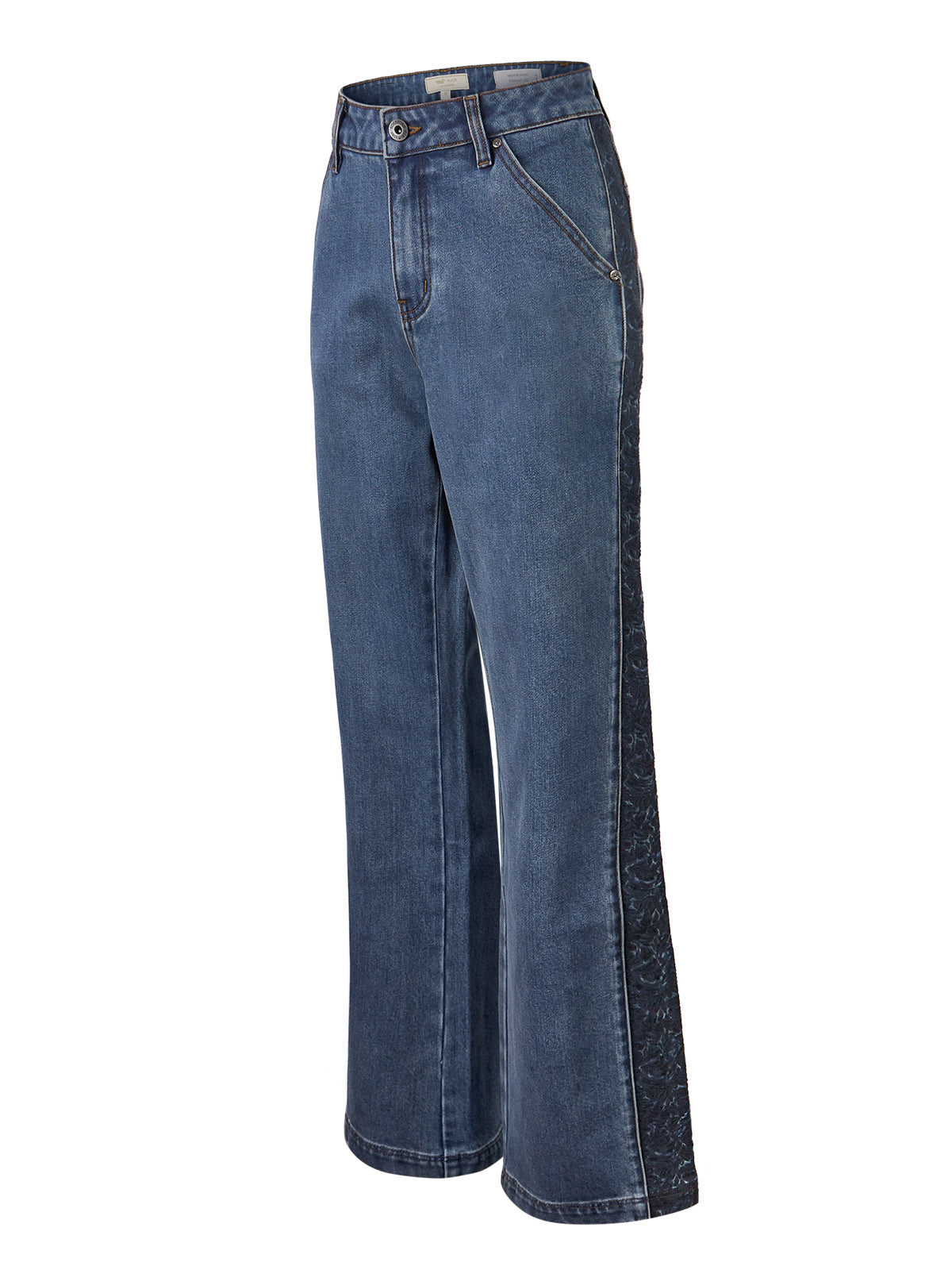 Jeans Fibras Recicladas Mujer Roots Azul Rockford