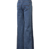 Jeans Fibras Recicladas Mujer Roots Azul Rockford
