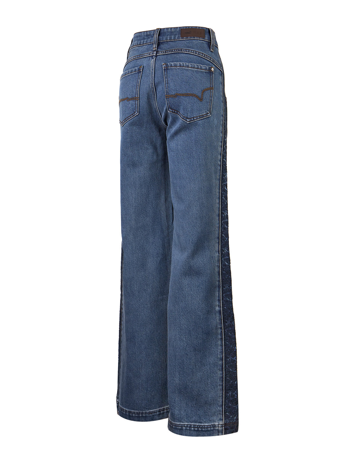 Jeans Fibras Recicladas Mujer Roots Azul Rockford