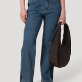 Jeans Fibras Recicladas Mujer Roots Azul Rockford
