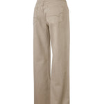 Jeans Algodón Mujer Malva Café Rockford