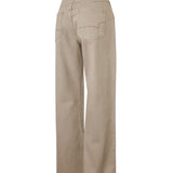 Jeans Algodón Mujer Malva Café Rockford