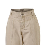 Jeans Algodón Mujer Malva Café Rockford