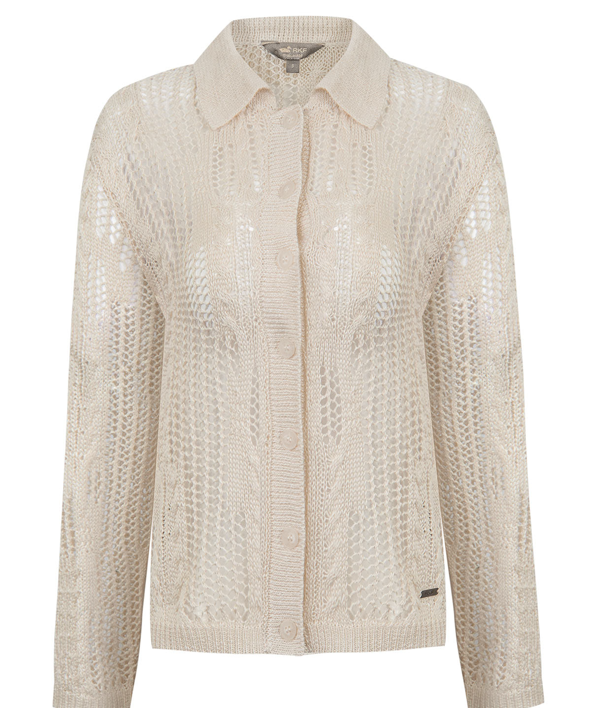 Sweater Lino Mujer Lumen Beige Rockford
